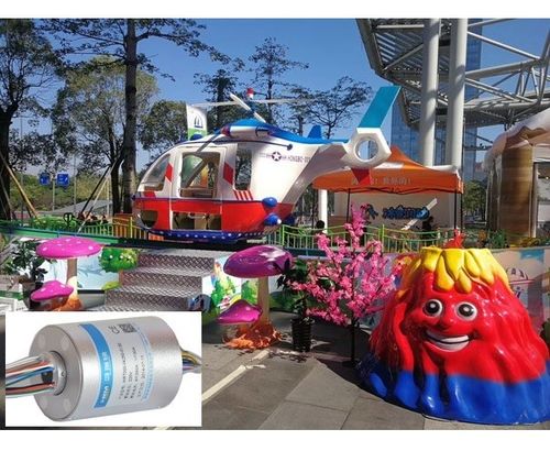 Latest company case about Application of conductive slip ring in amusement equipment