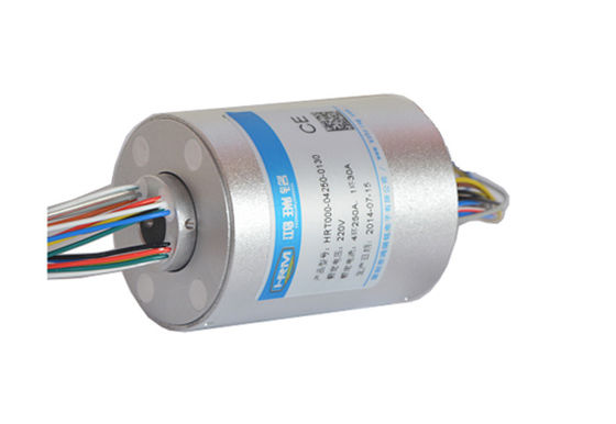 12 Circuitos ID 12.7mm a través del anillo de deslizamiento de perforación con 10 Amperios por circuito