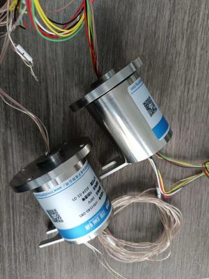 Anillo de deslizamiento industrial de alta frecuencia 26000 rpm 440VAC 14 circuitos 10A