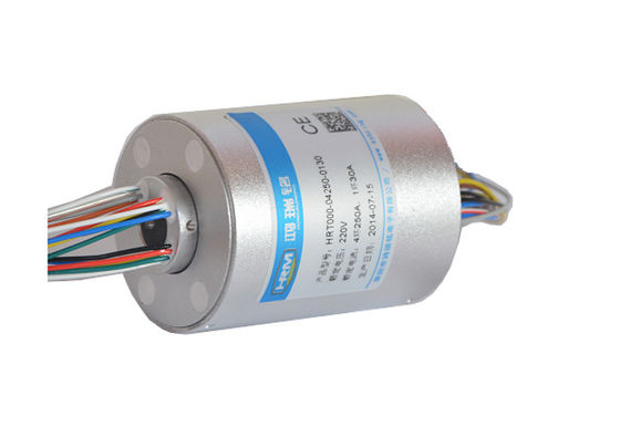 Anillo de deslizamiento conductor de alta potencia duradero 800V 600RPM Resistencia al desgaste