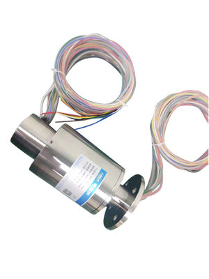 Multi Signals Hybrid Transmission Hollow Slip Ring Compact Design Multifunctional