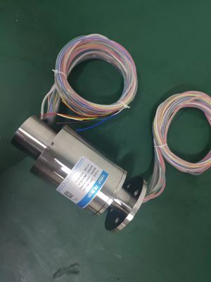 Multi Signals Hybrid Transmission Hollow Slip Ring Compact Design Multifunctional