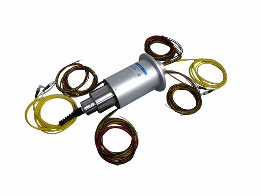 Multi Signals Hybrid Transmission Hollow Slip Ring Compact Design Multifunctional
