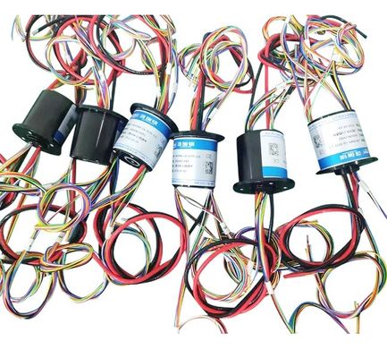 50A 440VAC/VDC Anillo de deslizamiento industrial 2000 rpm Anillo de deslizamiento de alta velocidad