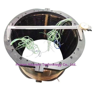 A través del agujero 280 mm Anillo de deslizamiento separado estándar Motor eléctrico 18 circuitos 600 rpm
