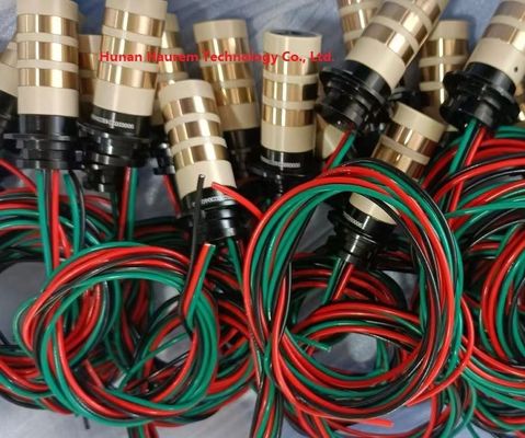 8 Circuitos Anillo de deslizamiento separado eléctrico para la aviación y el ámbito aeroespacial IP54-IP68