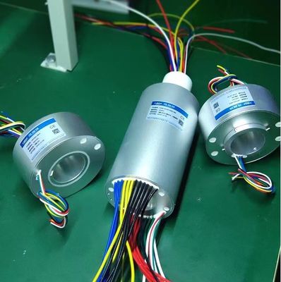 Soluciones eléctricas y ópticas de anillos deslizantes con 240 VDC Volatge 50 Hz frecuencia