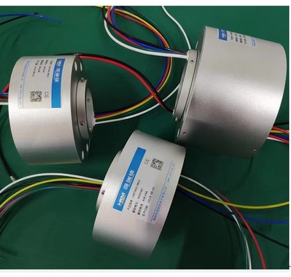 300 rpm a través de la perforación unión rotativa anillo de resbalón eléctrico Diámetro interno 65mm