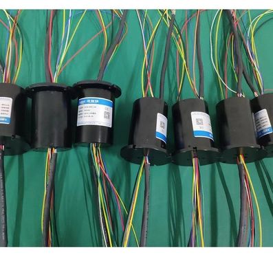 24 Circuitos anillo de deslizamiento integrado con transmisión constante para equipos de ensayo
