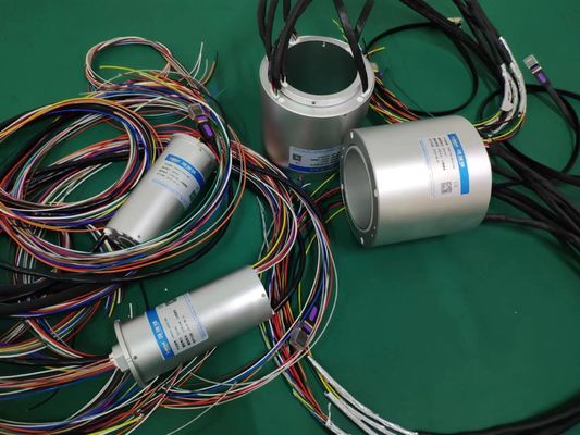 400VAC/VDC a través del anillo de deslizamiento de perforación Alta lubricidad 1~56 canales