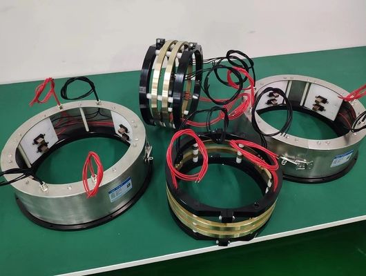 2 Circuitos 30A Anillo de deslizamiento eléctrico 600 rpm Velocidad de rotación por equipo de prueba de electricidad