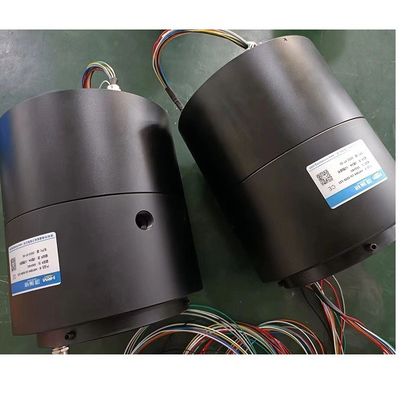 440VAC 0~300rpm Anillo de deslizamiento eléctrico giratorio con 6 canales