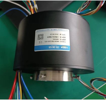 20A 600rpm conductor anillo de deslizamiento eléctrico unión rotativa para la máquina de construcción