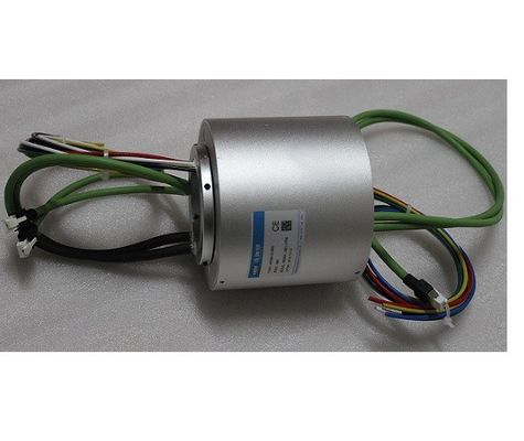Conector eléctrico giratorio con anillos de resbalón de señal Ethernet 10A IP54 1000M