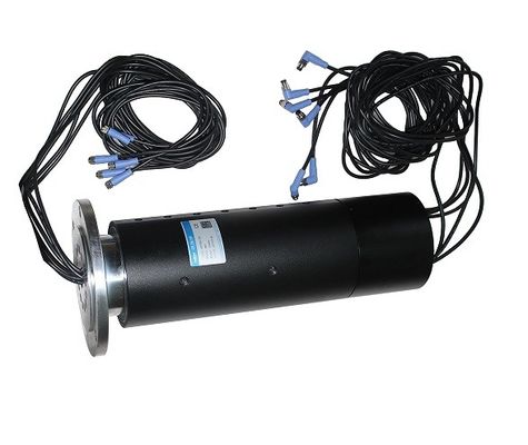 IP65 450RPM Grúa a través del anillo de deslizamiento conductor de perforación con 1 ~ 96 canales