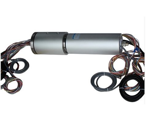 6 Circuitos 50A Anillo de deslizamiento conductor de 3 canales con amplia temperatura de trabajo