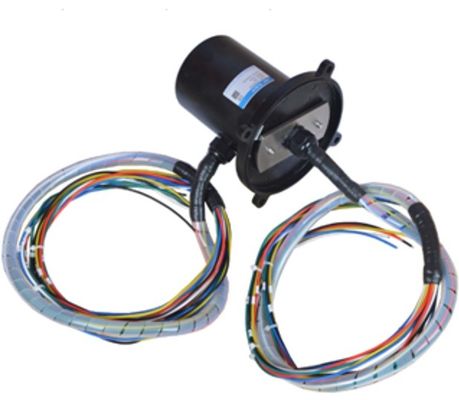IP65 450RPM Grúa a través del anillo de deslizamiento conductor de perforación con 1 ~ 96 canales