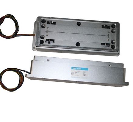 Anillo de deslizamiento conductor integrado con unión rotativa HF con múltiples contactos