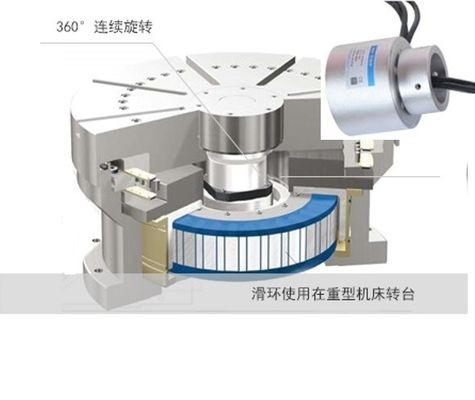 Soluciones eléctricas y ópticas de anillos deslizantes con 240 VDC Volatge 50 Hz frecuencia