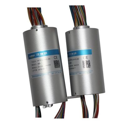 Miniatura de precisión a través del anillo de deslizamiento de perforación estructura compacta con 24 cables IP54