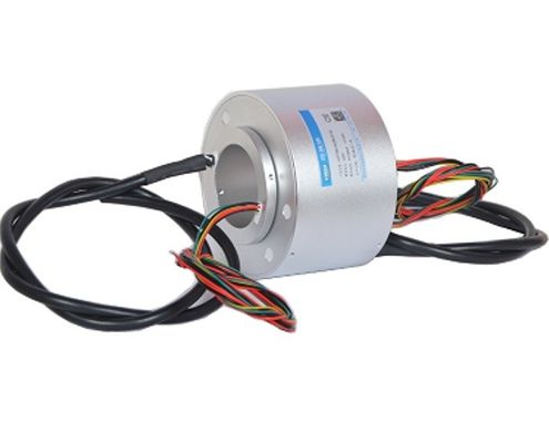 ID 30mm 24 Circuits 15A Hollow Shaft Slip Ring Higher Stability