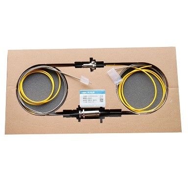 Junto rotativo de fibra óptica de brida pequeña Ultra Mini de canal único Diámetro 6,8 mm