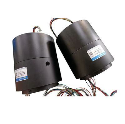 440VAC 0~300rpm Anillo de deslizamiento eléctrico giratorio con 6 canales