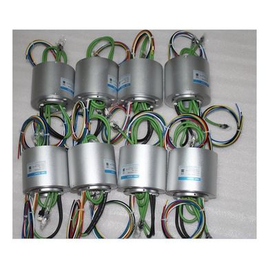 12 circuitos 20A Anillo de deslizamiento eléctrico Conector eléctrico rotativo conjunto 800RPM