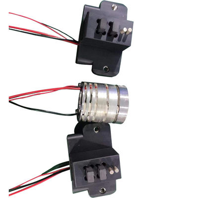 Anillo de deslizamiento eléctrico 500VAC/VDC 300A Corriente grande en 10 circuitos y 1 circuito Anillo de deslizamiento conductor